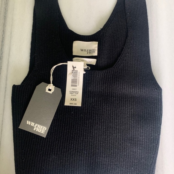 Wilfred Knit Cropped Tank Size XXS - Picture 3 of 3